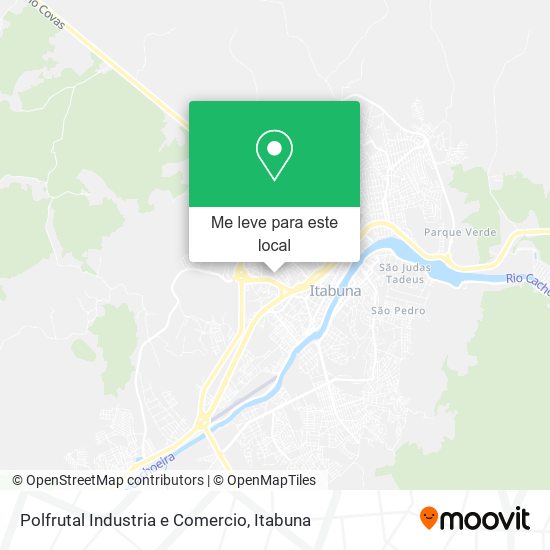 Polfrutal Industria e Comercio mapa