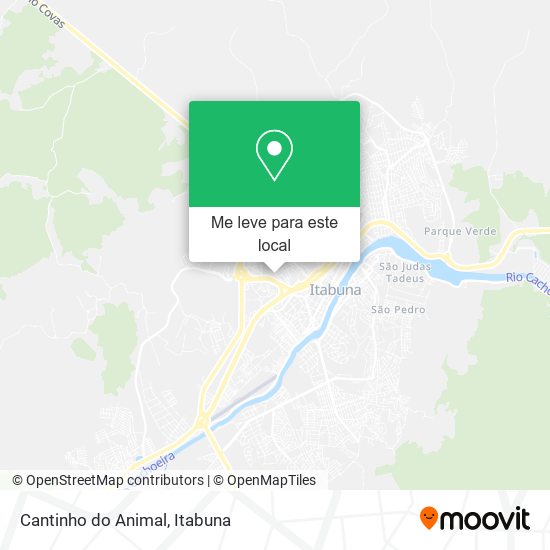 Cantinho do Animal mapa