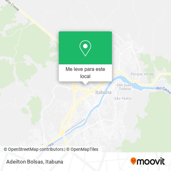 Adeilton Bolsas mapa