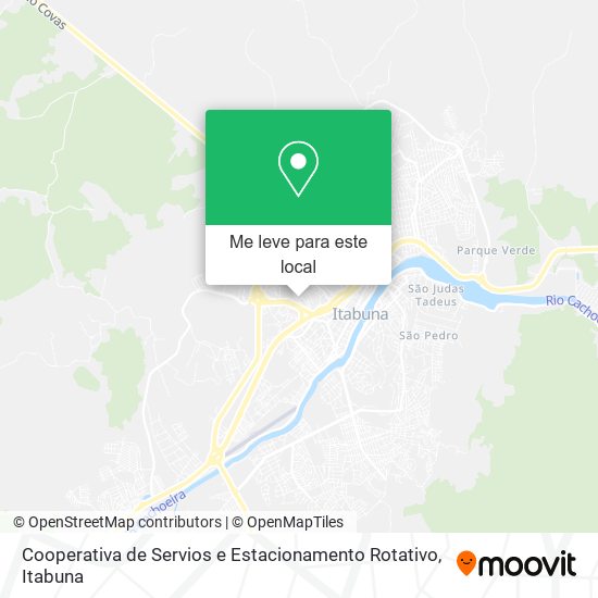 Cooperativa de Servios e Estacionamento Rotativo mapa