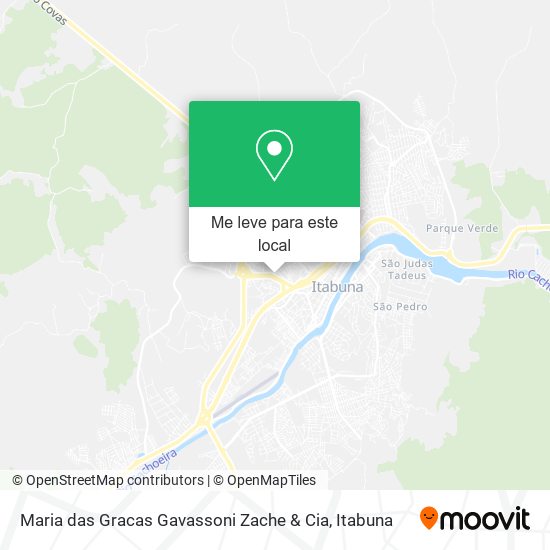 Maria das Gracas Gavassoni Zache & Cia mapa