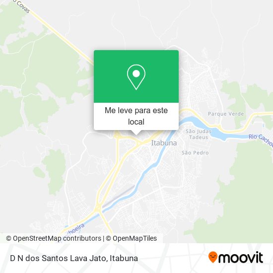 D N dos Santos Lava Jato mapa