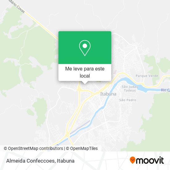 Almeida Confeccoes mapa