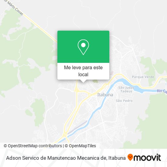 Adson Servico de Manutencao Mecanica de mapa