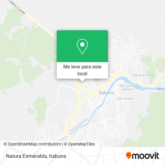 Natura Esmeralda mapa