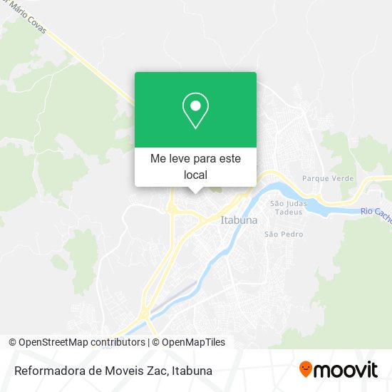 Reformadora de Moveis Zac mapa