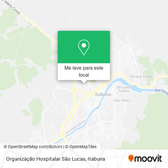 Organização Hospitalar São Lucas mapa