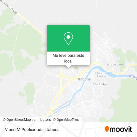 V and M Publicidade mapa