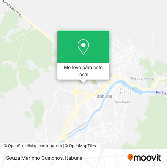 Souza Marinho Guinchos mapa