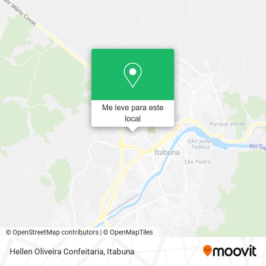 Hellen Oliveira Confeitaria mapa