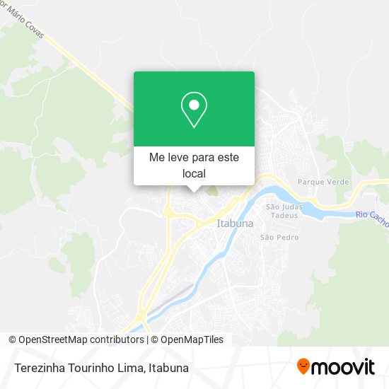Terezinha Tourinho Lima mapa