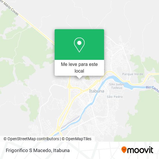 Frigorifico S Macedo mapa