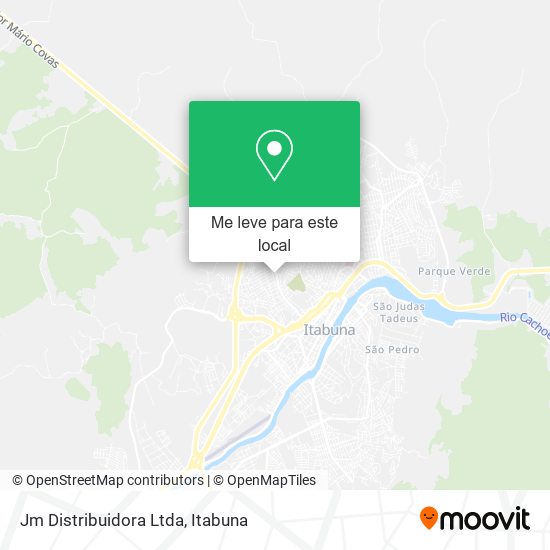 Jm Distribuidora Ltda mapa