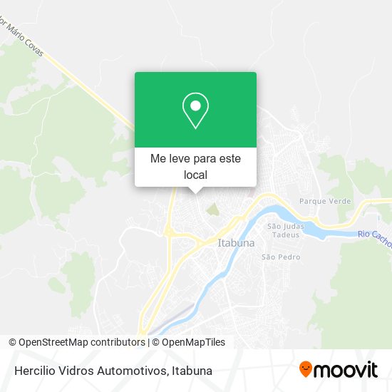 Hercilio Vidros Automotivos mapa