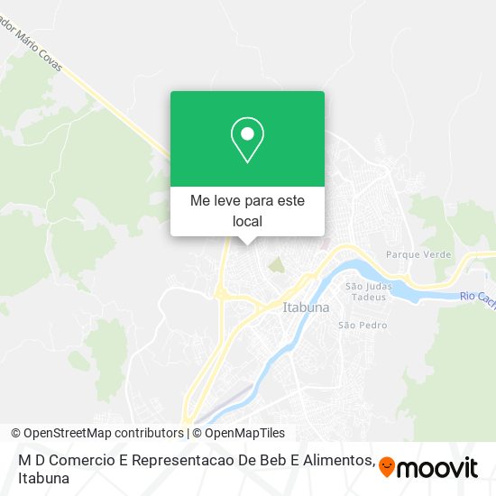 M D Comercio E Representacao De Beb E Alimentos mapa