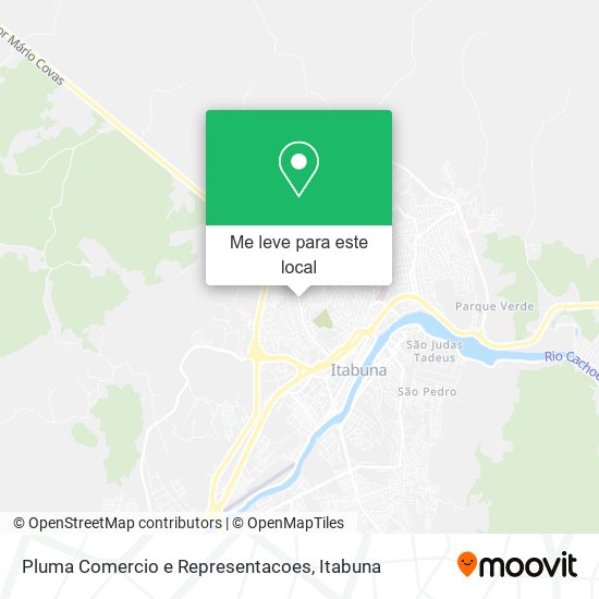 Pluma Comercio e Representacoes mapa