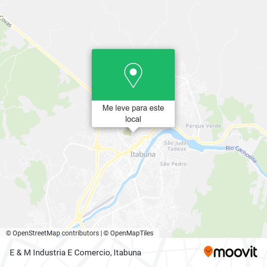 E & M Industria E Comercio mapa