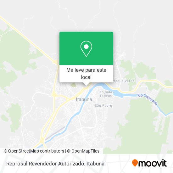 Reprosul Revendedor Autorizado mapa