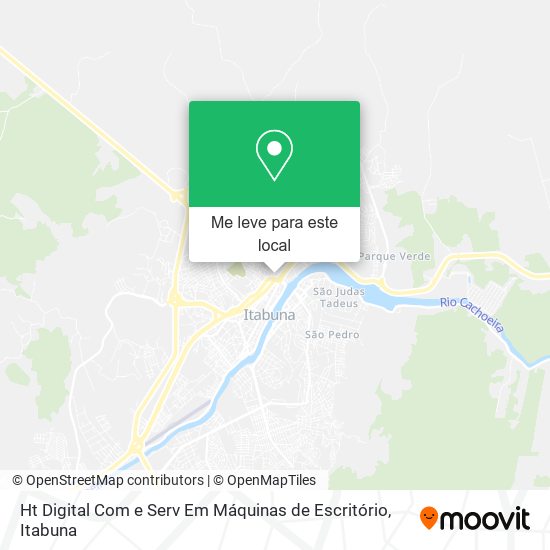 Ht Digital Com e Serv Em Máquinas de Escritório mapa