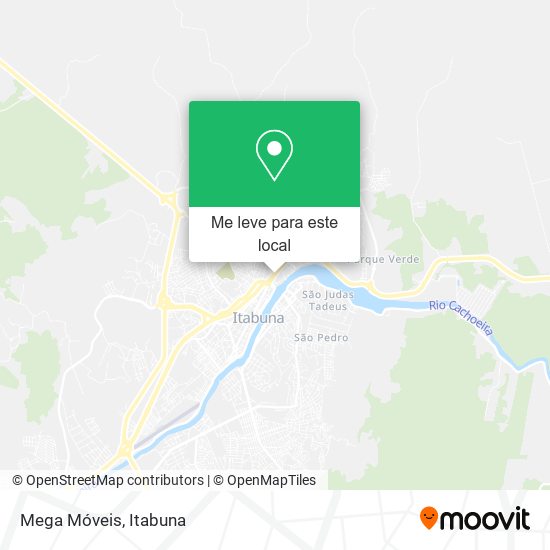 Mega Móveis mapa