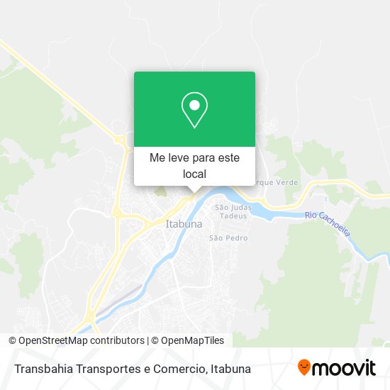 Transbahia Transportes e Comercio mapa