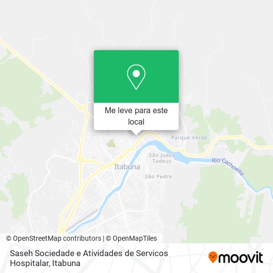 Saseh Sociedade e Atividades de Servicos Hospitalar mapa