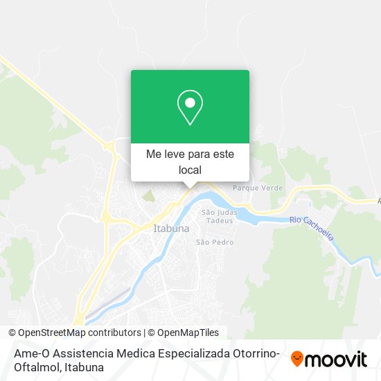 Ame-O Assistencia Medica Especializada Otorrino-Oftalmol mapa