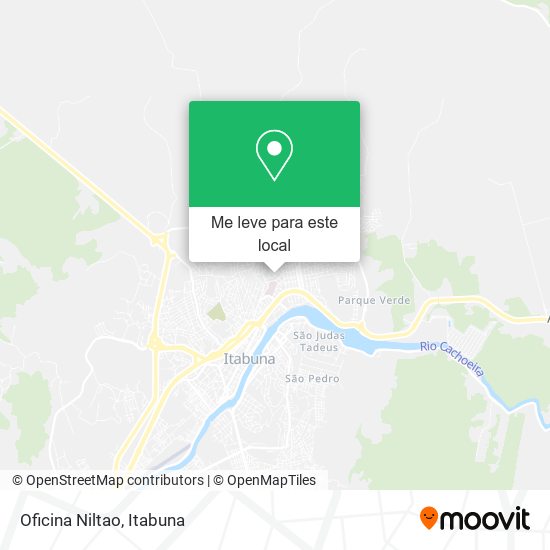 Oficina Niltao mapa