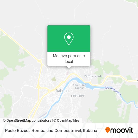 Paulo Bazuca Bomba and Combustmvel mapa