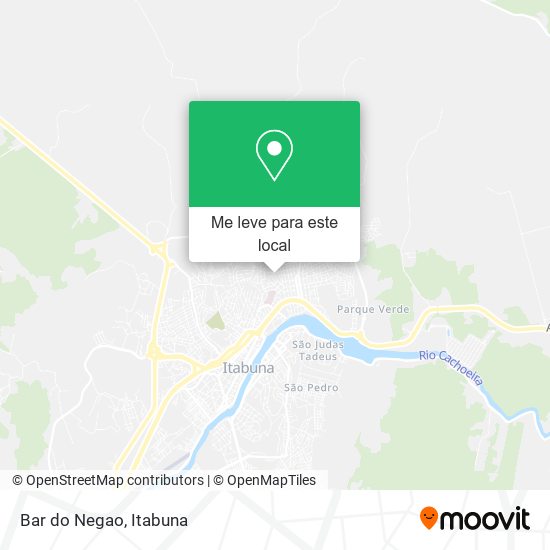 Bar do Negao mapa