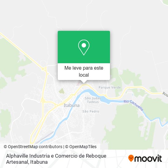 Alphaville Industria e Comercio de Reboque Artesanal mapa