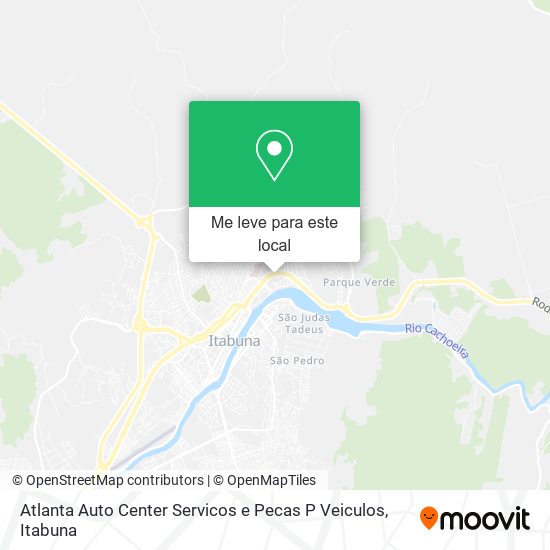 Atlanta Auto Center Servicos e Pecas P Veiculos mapa