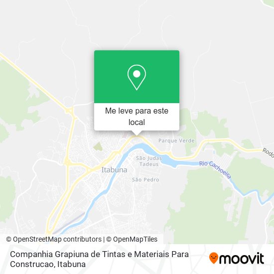 Companhia Grapiuna de Tintas e Materiais Para Construcao mapa