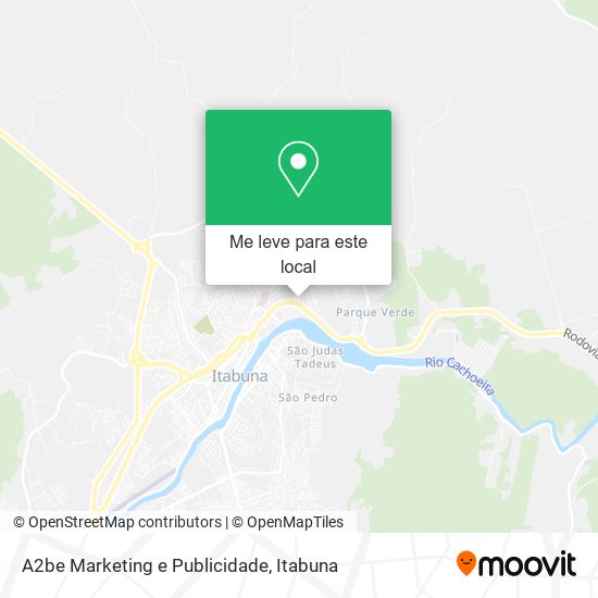 A2be Marketing e Publicidade mapa