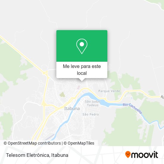 Telesom Eletrônica mapa