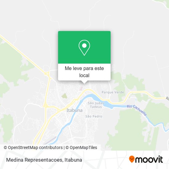 Medina Representacoes mapa