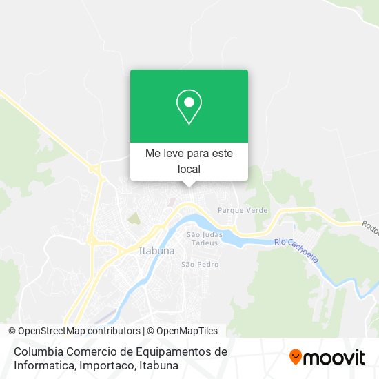 Columbia Comercio de Equipamentos de Informatica, Importaco mapa