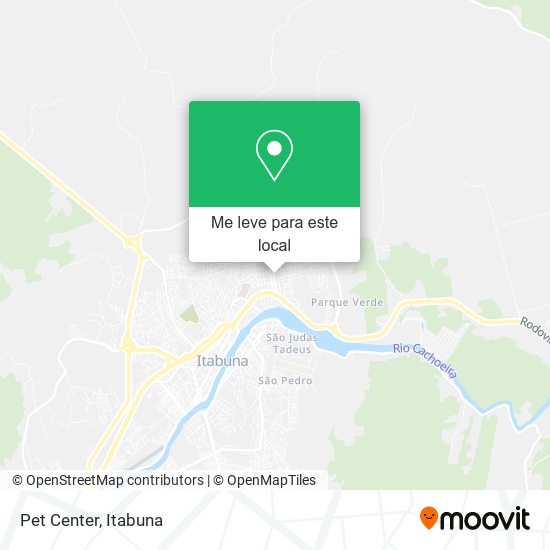Pet Center mapa