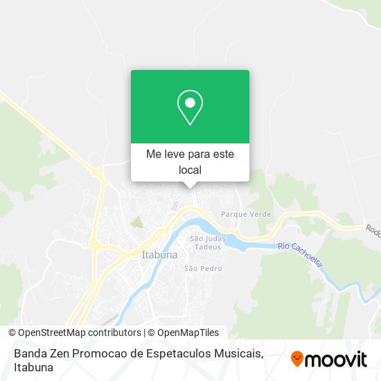 Banda Zen Promocao de Espetaculos Musicais mapa