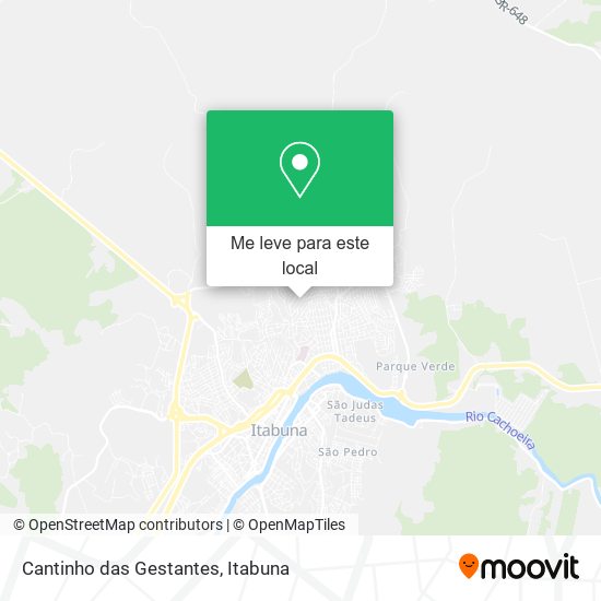Cantinho das Gestantes mapa
