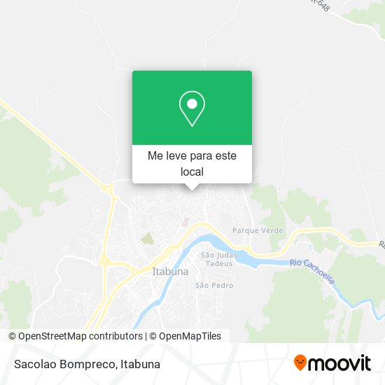 Sacolao Bompreco mapa