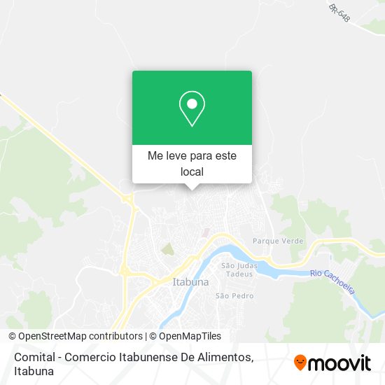 Comital - Comercio Itabunense De Alimentos mapa