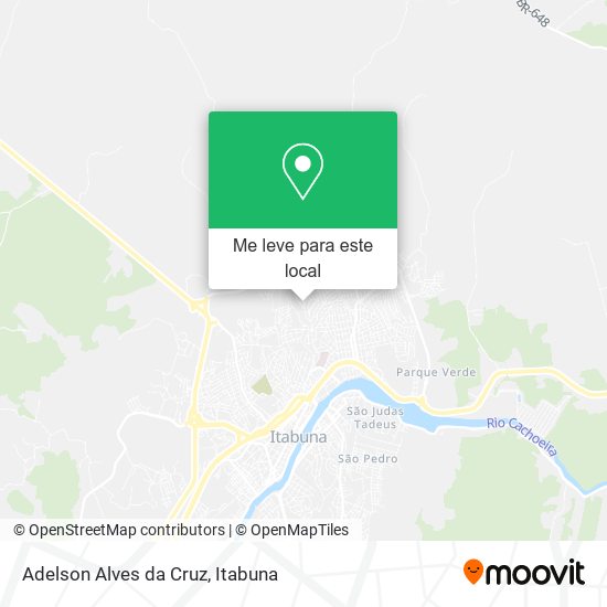 Adelson Alves da Cruz mapa