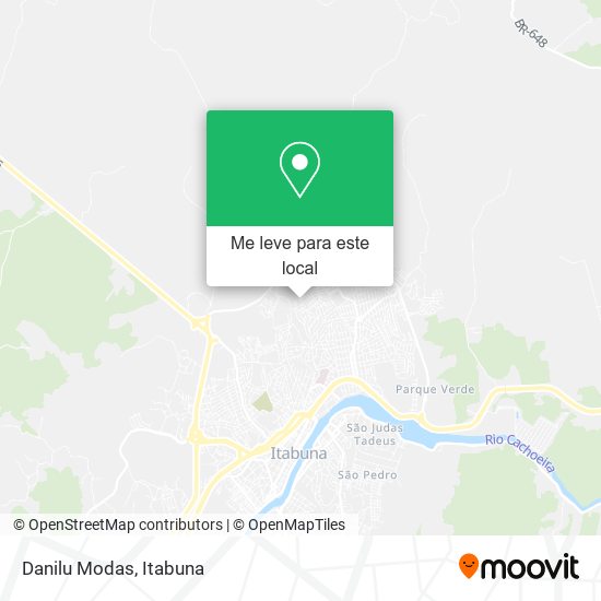 Danilu Modas mapa