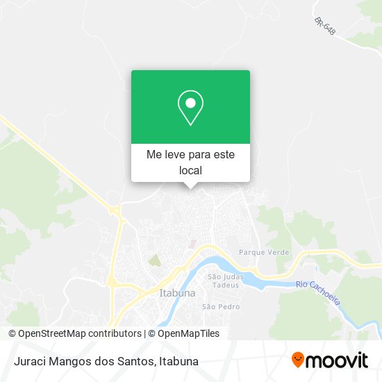 Juraci Mangos dos Santos mapa