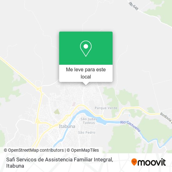 Safi Servicos de Assistencia Familiar Integral mapa