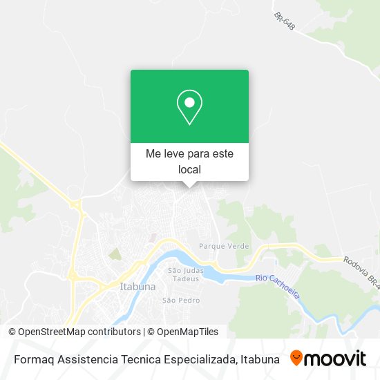 Formaq Assistencia Tecnica Especializada mapa