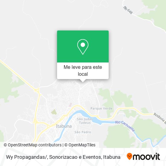 Wy Propagandas / , Sonorizacao e Eventos mapa