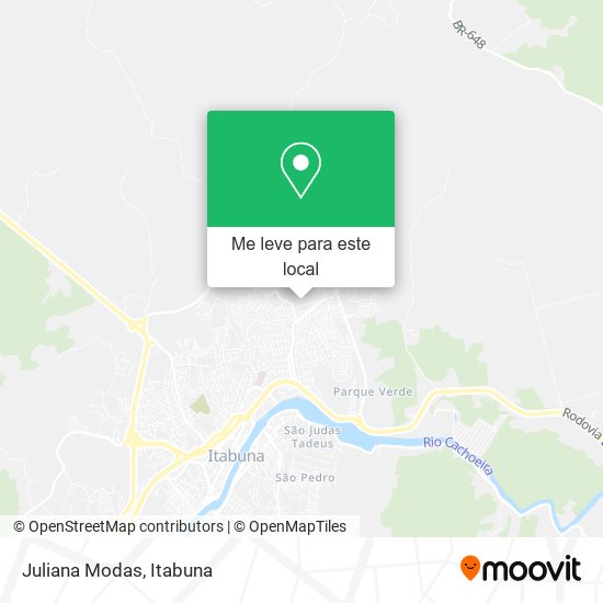 Juliana Modas mapa