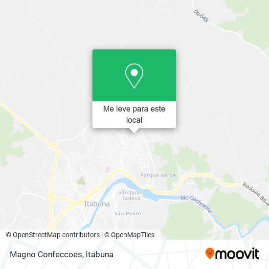 Magno Confeccoes mapa